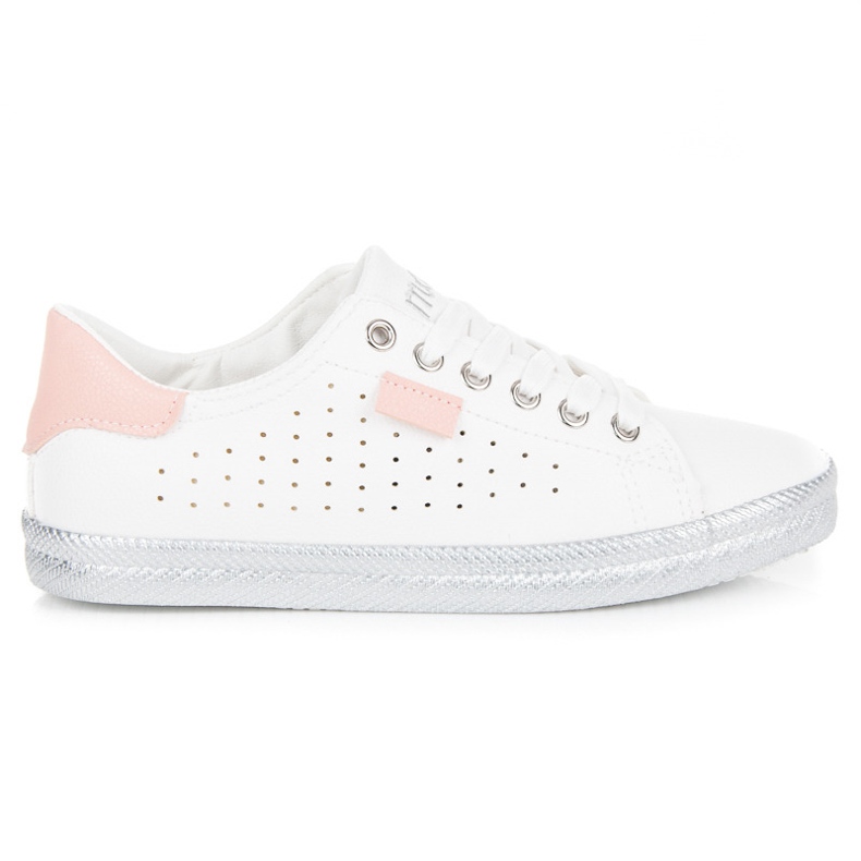 L&H Openwork Sneakers white