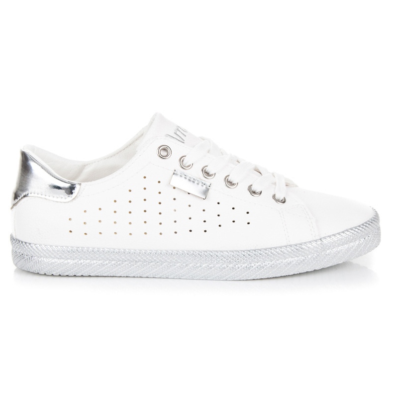 L&H Openwork sneakers white