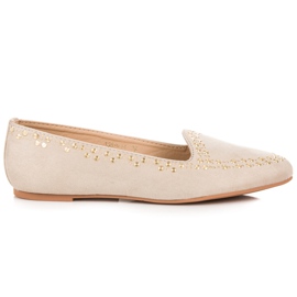 Vices Suede ballerinas brown