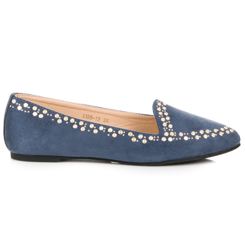 Vices Suede ballerinas blue Vices Suede ballerinas blue