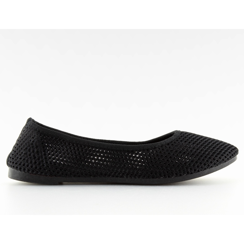 Black mesh ballerinas JX56 black Black mesh ballerinas JX56 black