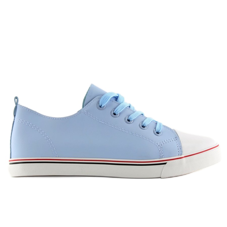 Women's blue sneakers XL01p Blue