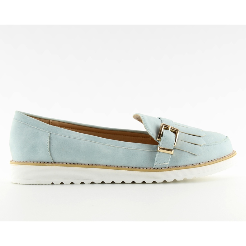 Women's blue loafers 7210 Blue