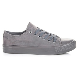 Seastar Suede lace-up sneakers grey Seastar Suede lace-up sneakers grey