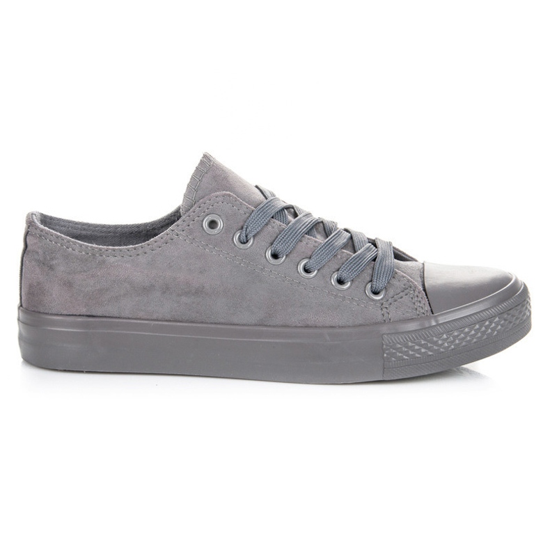 Seastar Suede lace-up sneakers grey