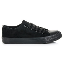 Seastar Suede lace-up sneakers black