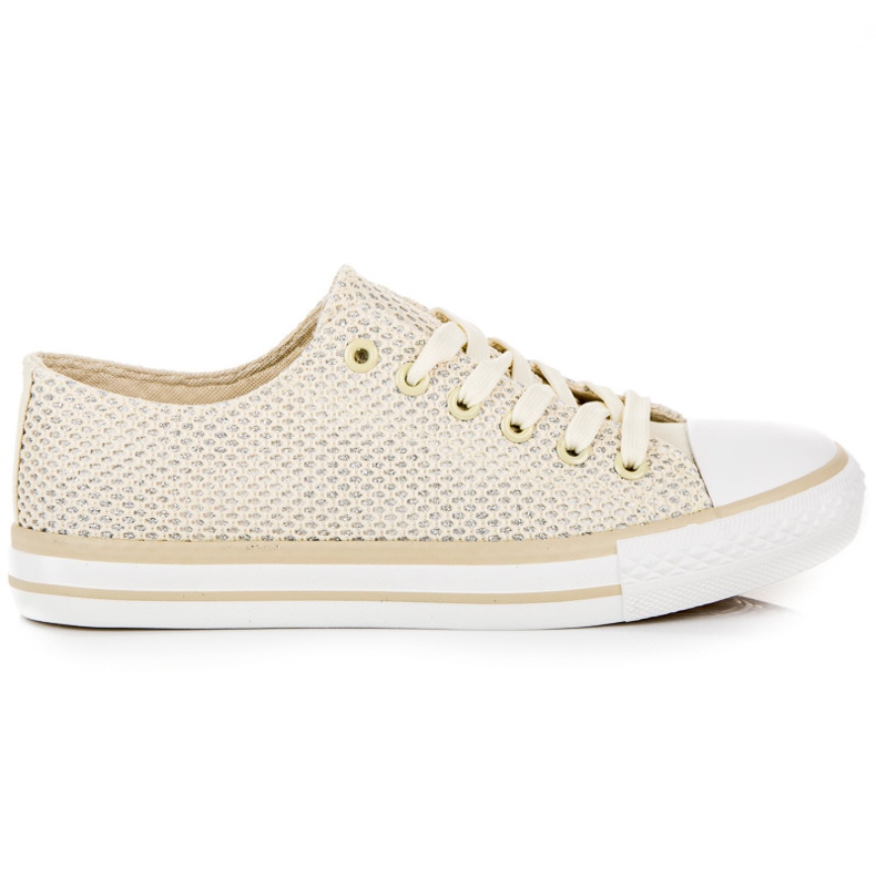 L&H Stylish women's sneakers brown