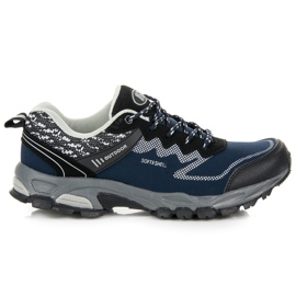 Hasby Men's softshell shoes blue