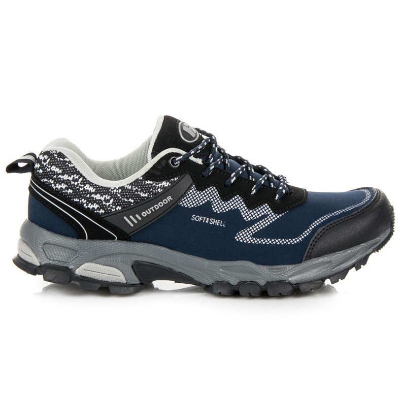 Hasby Men's softshell shoes blue