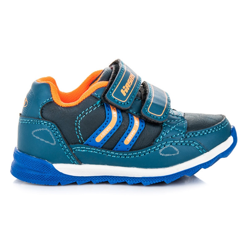 Hasby Dark blue Sneakers on Velcro