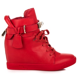 Vinceza Red sneakers
