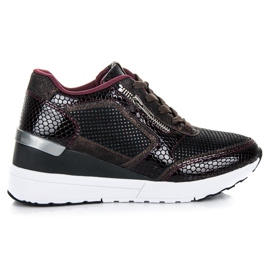 Kylie Sports shoes on a wedge multicolored