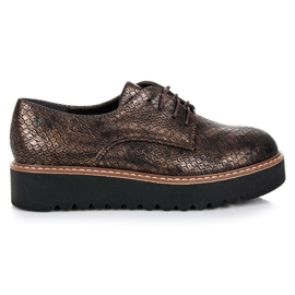 Kylie Platform shoes brown