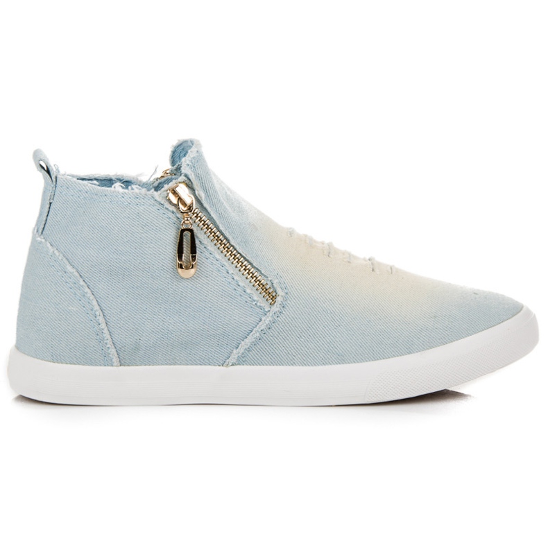 Seastar Denim sneakers above the ankle blue