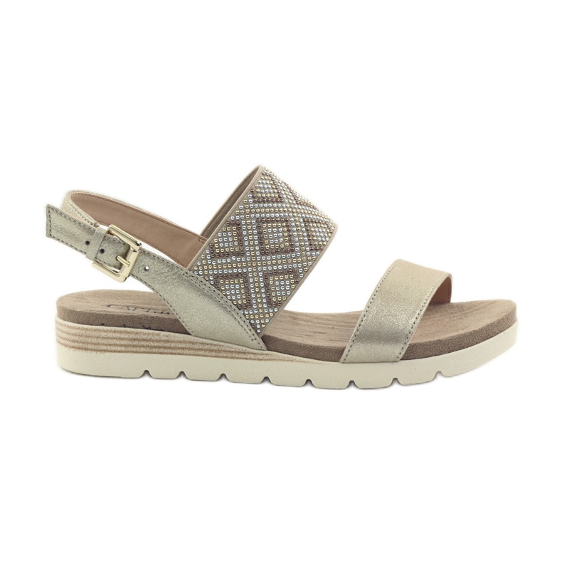 Caprice sandals women's shoes 28604 beige