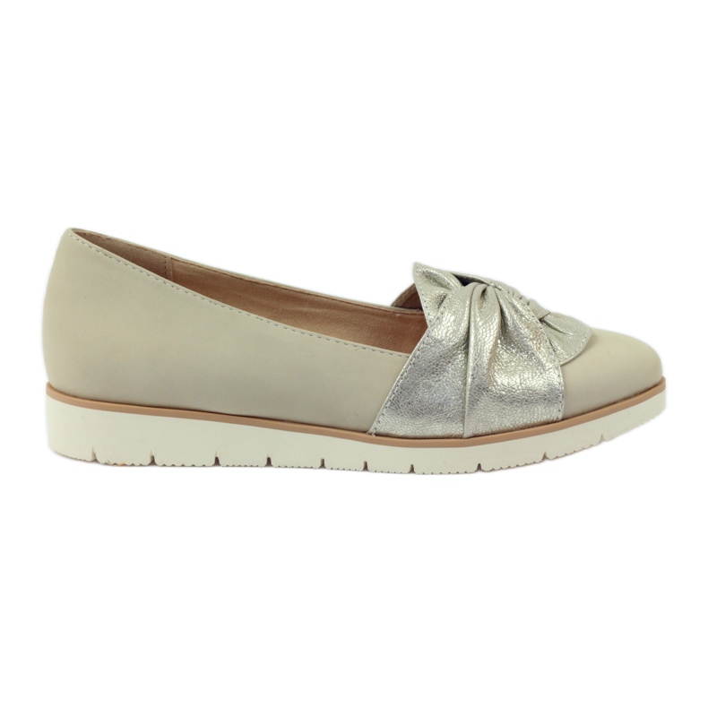 Caprice pumps low shoes women's shoes 24607 beige golden