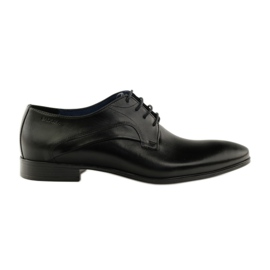Black shoes Badura 7589 slippers