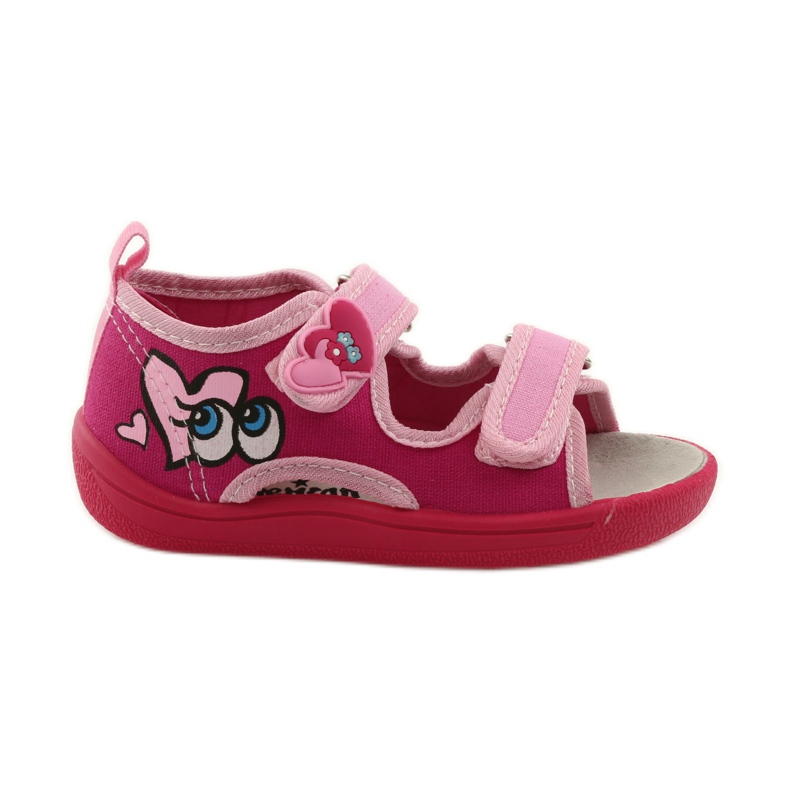 American Club American leather insole sandals pink