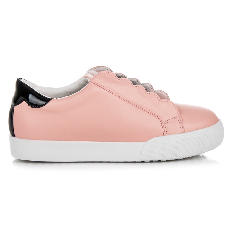 Vices Slip-on sneakers with owls pink