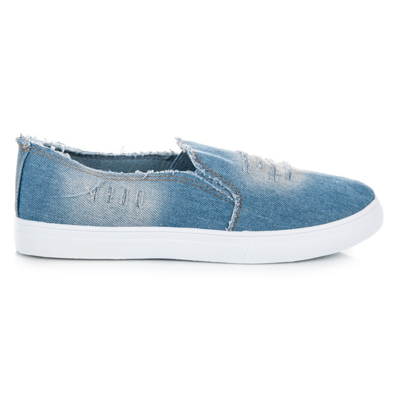 Bella Paris Denim slipons blue Bella Paris Denim slipons blue