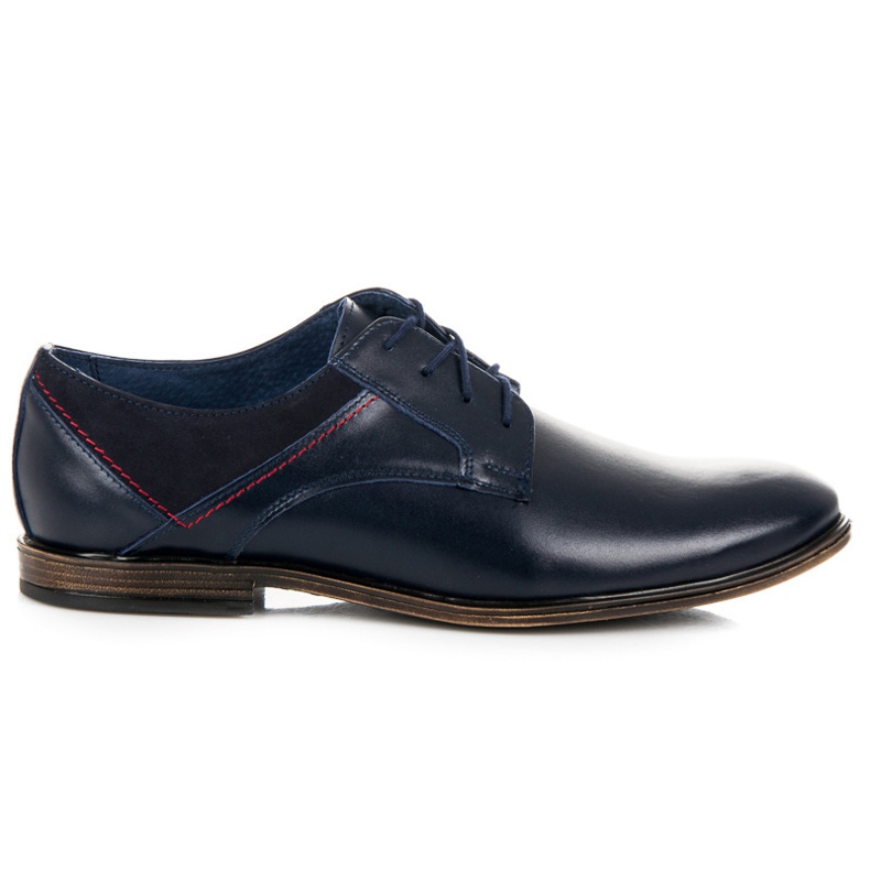 Lucca Tied Leather Shoes blue