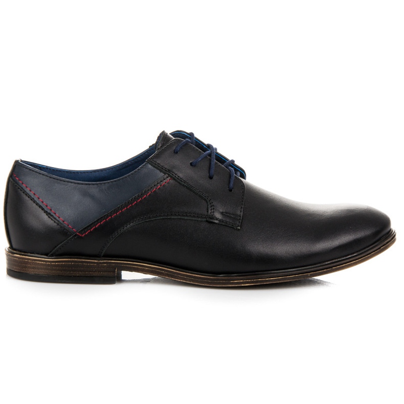 Lucca Tied leather shoes black
