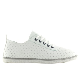 Women's Sneakers White L-6 Gray Women's Sneakers White L-6 Gray