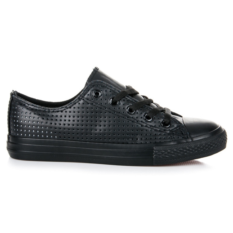 Kylie Openwork Sneakers On The Binding black