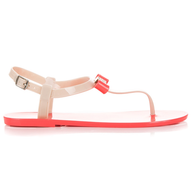 Vinceza Meliski Sandals With A Bow orange