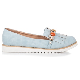 Vices Beaded loafers blue