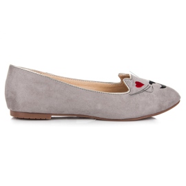 Vices Lordsy kitty shoes grey
