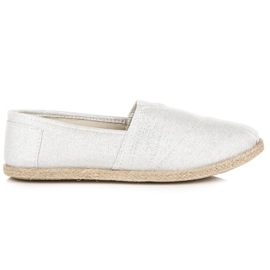 Slip-on espadrilles grey