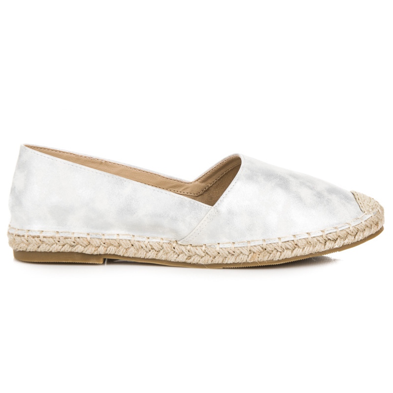 Queentina White Espadrilles