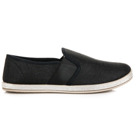 Muto Slipons, espadrilles black
