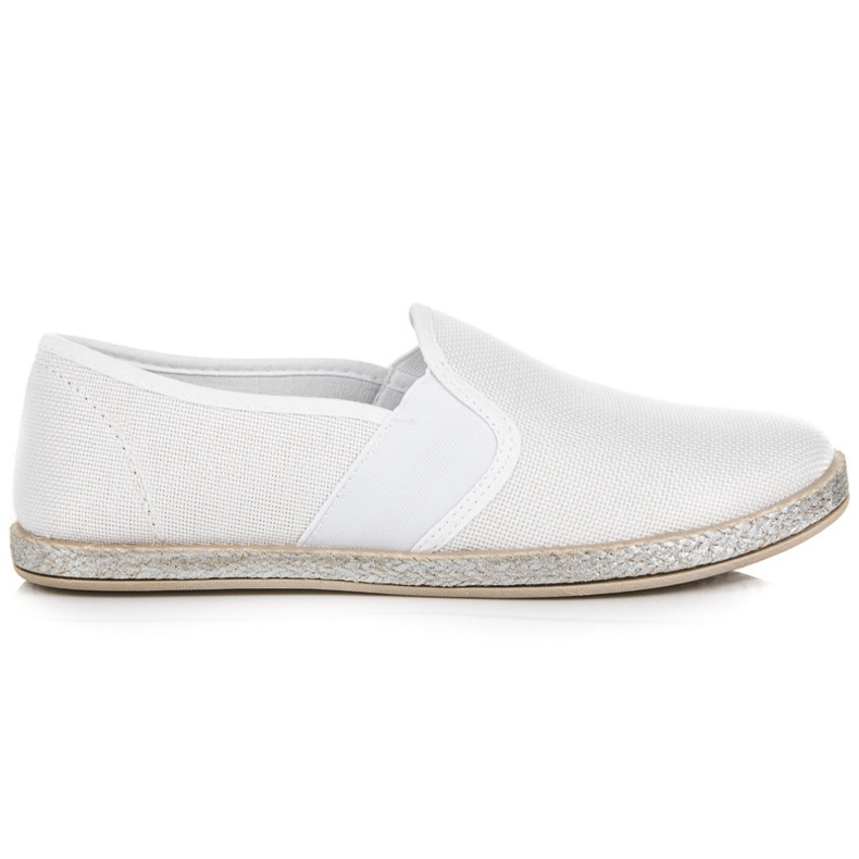 Muto Slipons, espadrilles white
