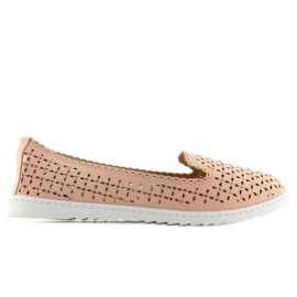 Pink openwork lords VS-328 pink