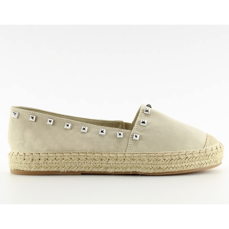 Beige espadrilles for women 99-17 beige