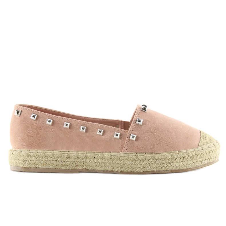 Espadrilles for women pink 99-17 pink