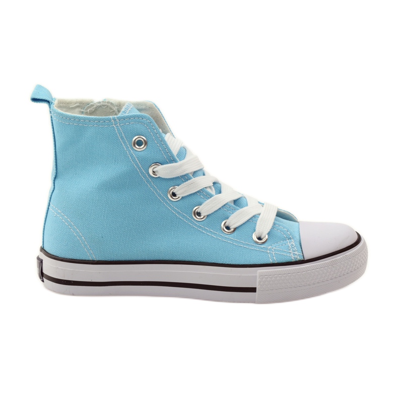 American Club lace-up sneakers white blue