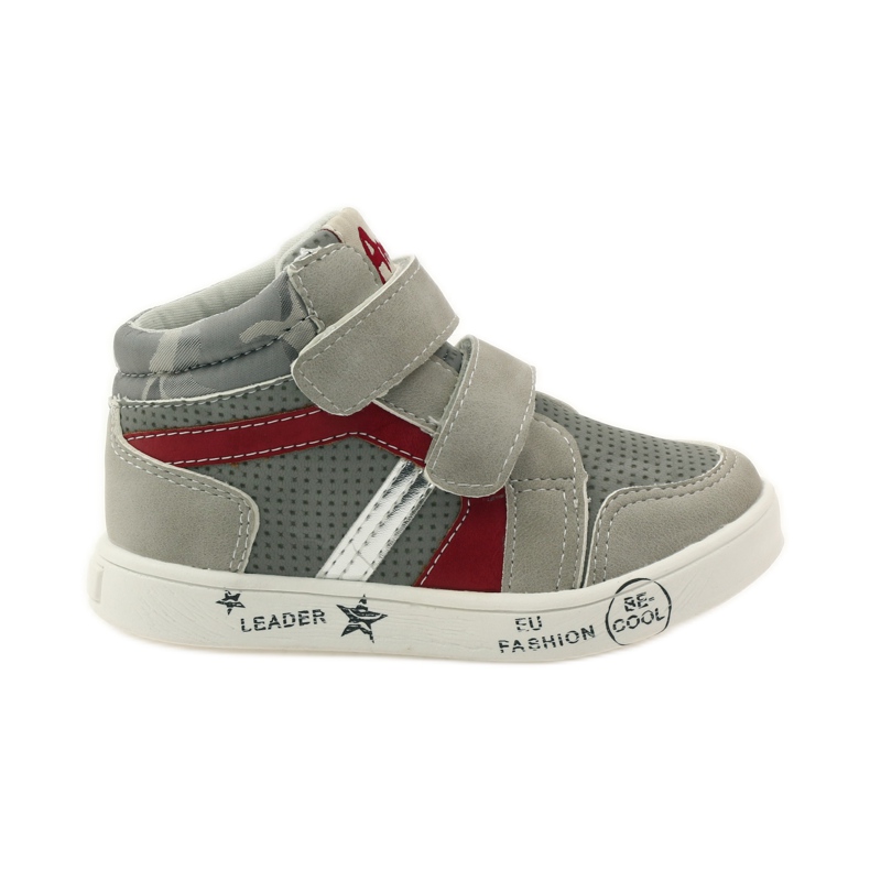American Club American 17353 sports shoes red grey