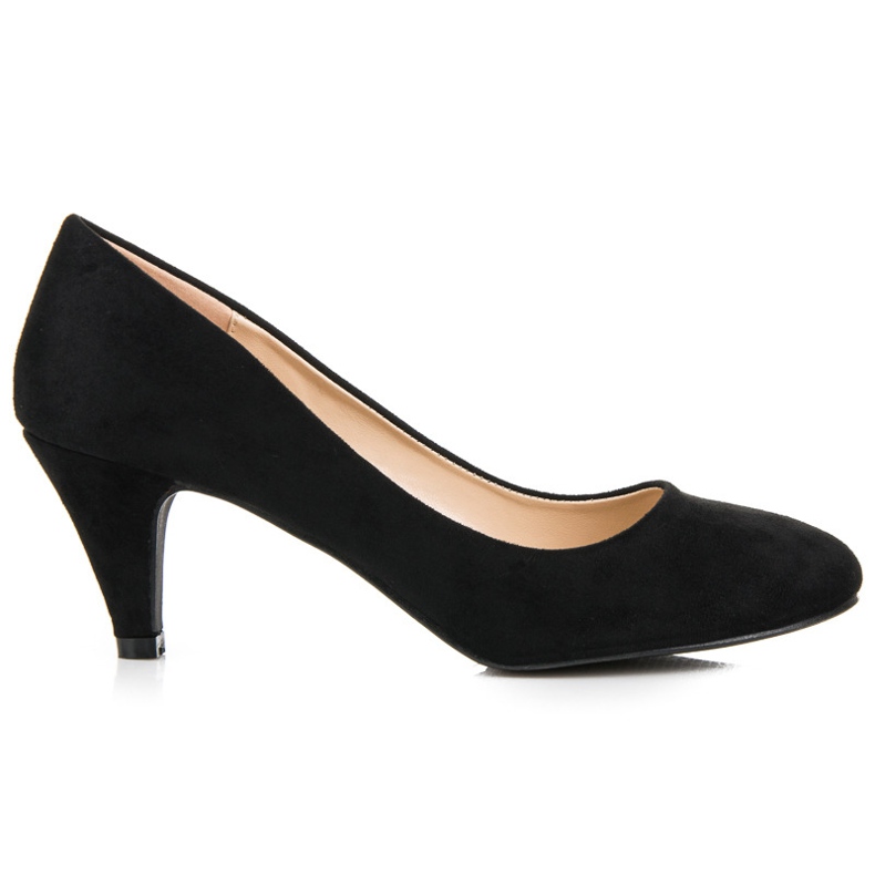 Bella Star Suede pumps black