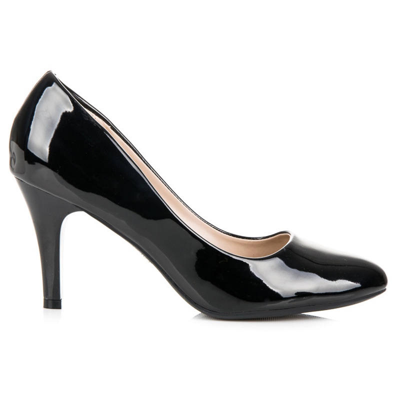 Patent Heel Shoes black