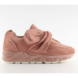 Pink Suede Sport Shoes 06 - II Gat Pink Suede Sport Shoes 06 - II Gat