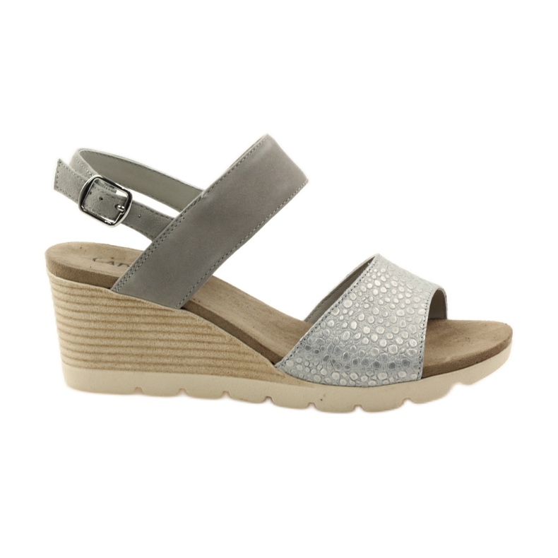 Caprice sandals women's shoes 28701 grey