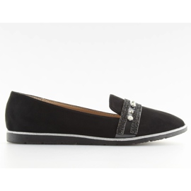Black loafers lordsy JN-181 Black