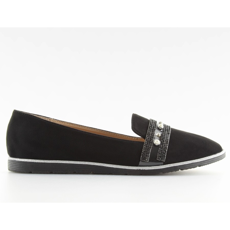 Black loafers lordsy JN-181 Black