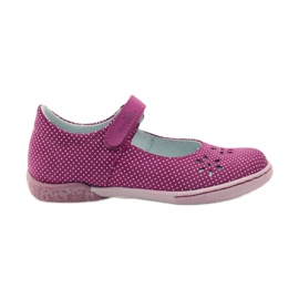Girls' ballerinas flowers Ren But 3285 pink white