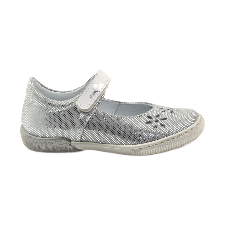 Girls' ballerinas flowers Ren But 3285 grey Girls' ballerinas flowers Ren But 3285 grey