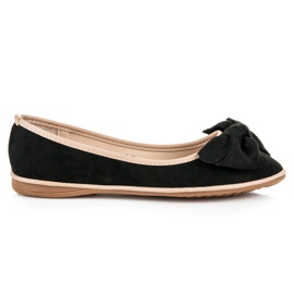 Seastar Suede ballerinas black