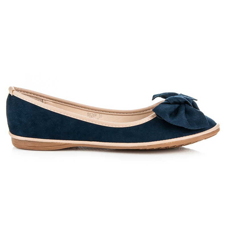 Seastar Suede ballerinas blue